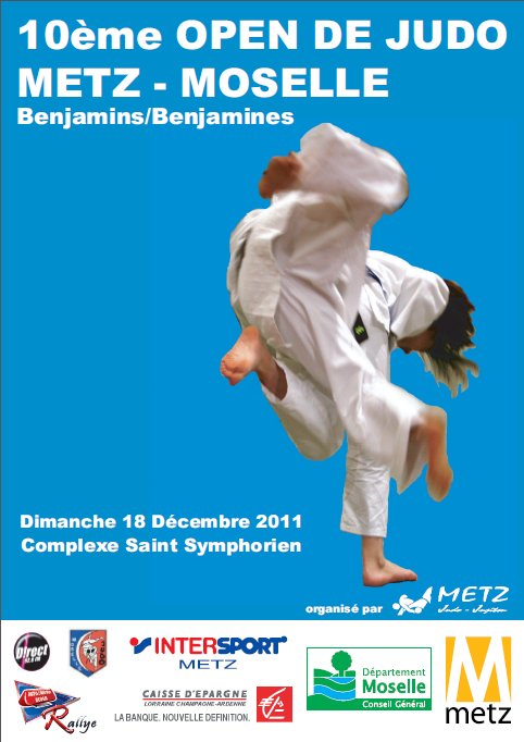10e Tournoi de Moselle organisé par Metz Judo