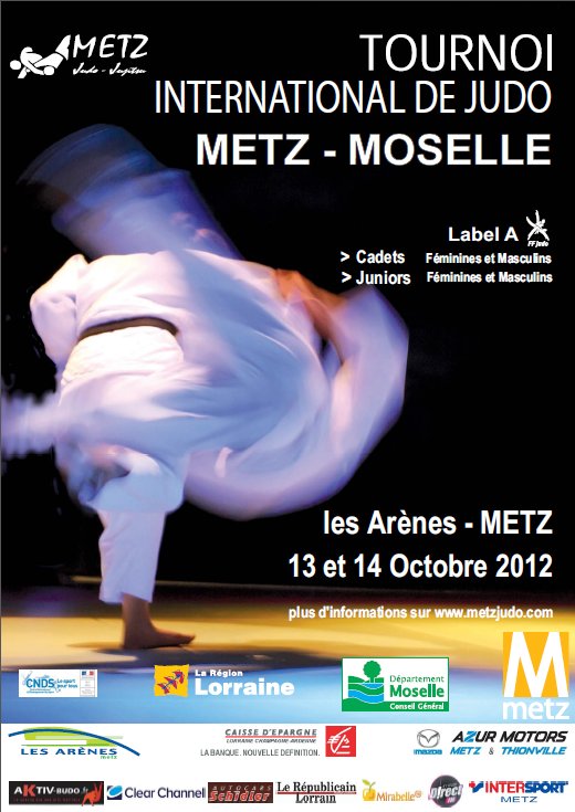 Tournoi International de Metz-Moselle 13-14 octobre 2012