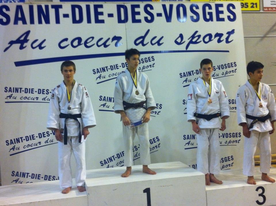 Ismail Belgaid, vainqueur 1/2 finale championnat de France cadets